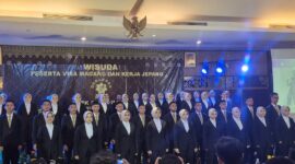 Foto bersama 55 siswa yang lolos