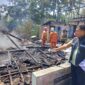 Penampakan Rumah yang ludes terbakar 