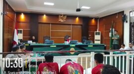 Foto : Ketika Sidang praperadilan Berlangsung Di pengadilan negeri Magelang pada Selasa 5 AGUSTUS 2025