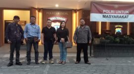 Foto ketika seusai Membuat Laporan 