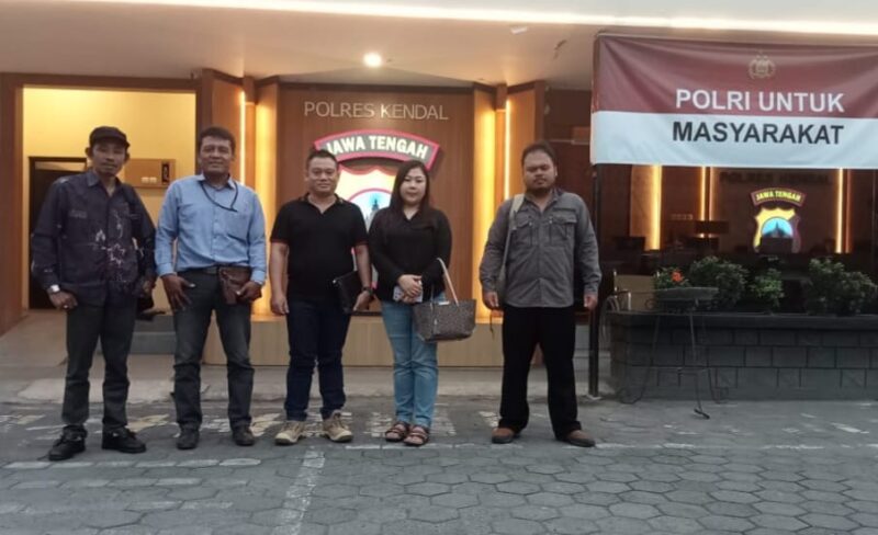 Foto ketika seusai Membuat Laporan 