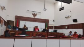 Foto ketika sidang akan dimolai