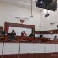 Foto ketika sidang akan dimolai
