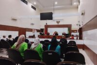 Foto : ketika sidang berlangsung