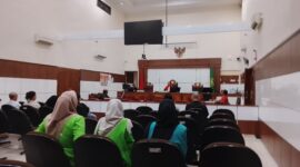 Foto : ketika sidang berlangsung