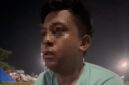 Foto salah satu korban ketika diwawancarai awak media