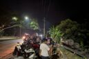 Foto kendaraan yang mengalami laka 
