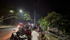 Foto kendaraan yang mengalami laka 