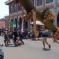 Foto paska kejadian PENGANIAYAAN Disaat Karnaval di kemiri Batang