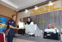 Foto : Paska Laporan Ditrima oleh kejaksaan Kendal