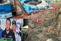 Foto : pasca setelah selesai Penjinakan Bom tingalan perang dunia ke ll di Hongkong