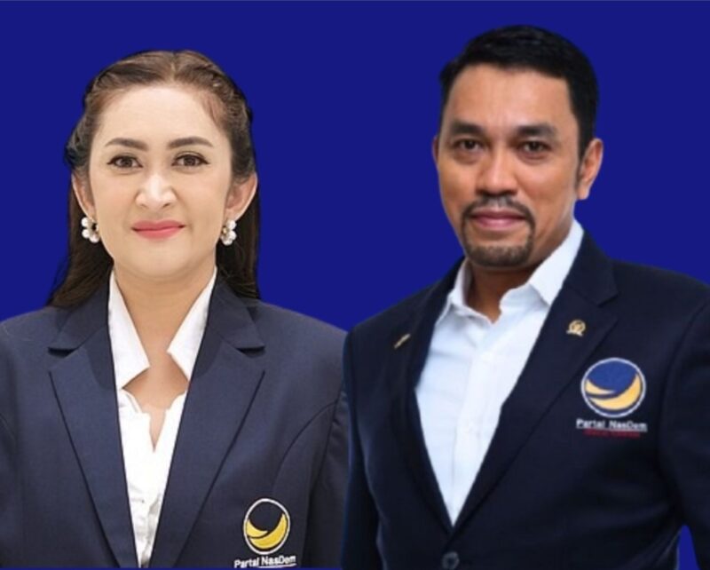 Foto : Nafaurba dengan Ahmad sahroni