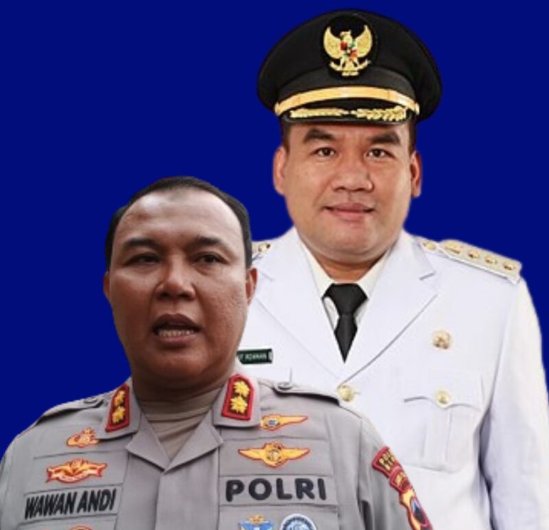 Foto : Depan Kapolres Blora, Bagian Belakang Bupati Blora 