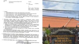 Foto polres Buleleng Bali/surat SP2HP Laporan