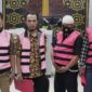 Foto para pelaku yang ditahan kejaksaan Bekasi 