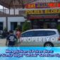 Foto : Sukrin, warga pelapor yang menjadi saksi kunci, ketika menuju masuk ke kantor unit 3 tipiter polres blora