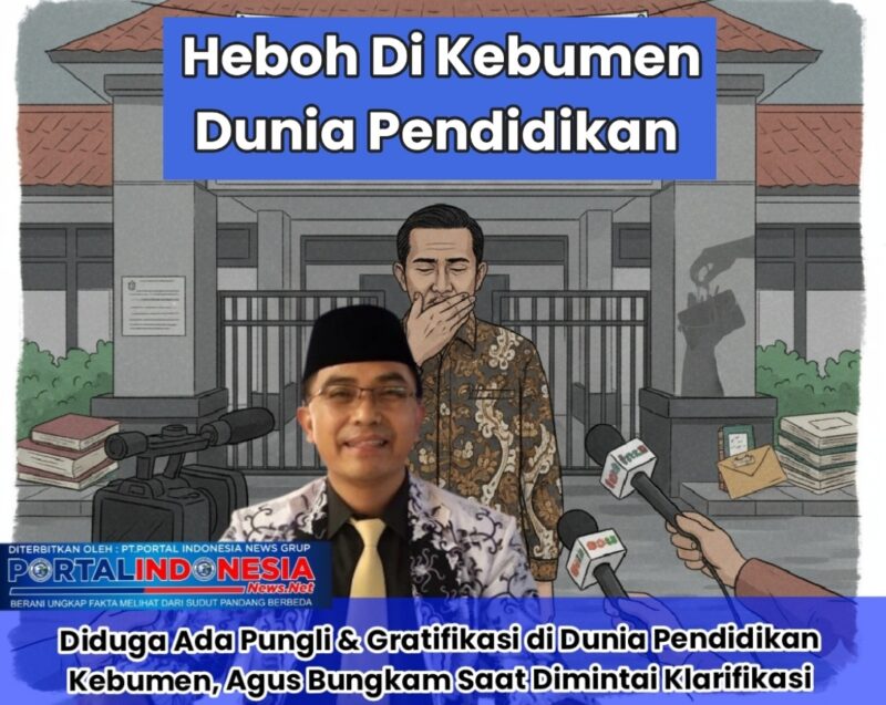 Foto : ilustrasi & Foto Plt Kepala Disdikpora, Agus, Yang bungkam ketika Dikonfirmasi 