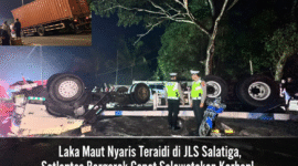 Foto : paska kejadian laka tersebut 01/10/2025