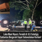Foto : paska kejadian laka tersebut 01/10/2025