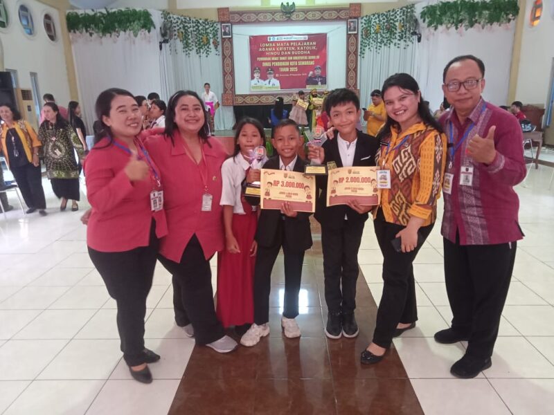 Foto para penerima juara