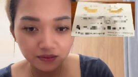 Foto: Yanti TKW Taiwan Asal Lampung. Foto Hasil Secrinsod ketika live Di tiktok Pribadinya 