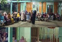 Foto :keluarga almarhum Sunardi, di Dusun Teratai, Desa Tratemulyo, Kecamatan Weleri, Kabupaten Kendal, Jawa Tengah.