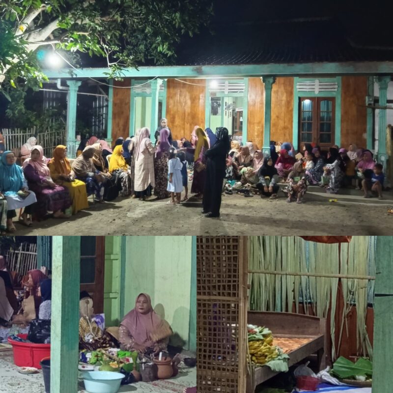 Foto :keluarga almarhum Sunardi, di Dusun Teratai, Desa Tratemulyo, Kecamatan Weleri, Kabupaten Kendal, Jawa Tengah.
