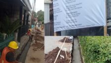 Foto : Dikala Mengerjakan Lantai Dasar Sebagai laporan kerja, 