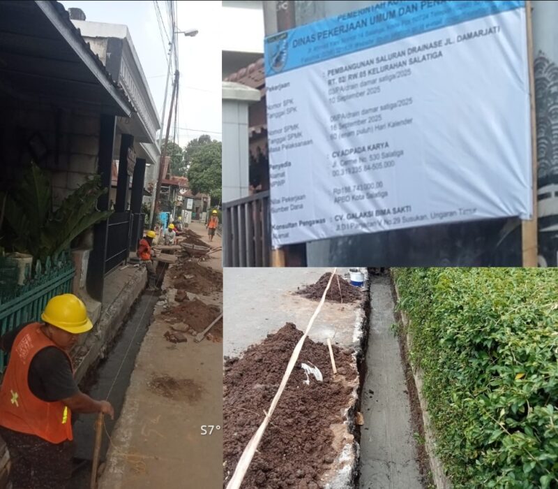Foto : Dikala Mengerjakan Lantai Dasar Sebagai laporan kerja, 