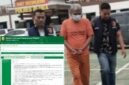 Foto ketika pelaku digiring polisi polres Blora.dan hasil putusan sidang yang menjadi perhatian publik 