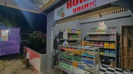 Penampilan toko miras yang Bebas Beroperasi 