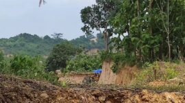 Foto : Lokasi Tambang elegal yang ada Di Blora