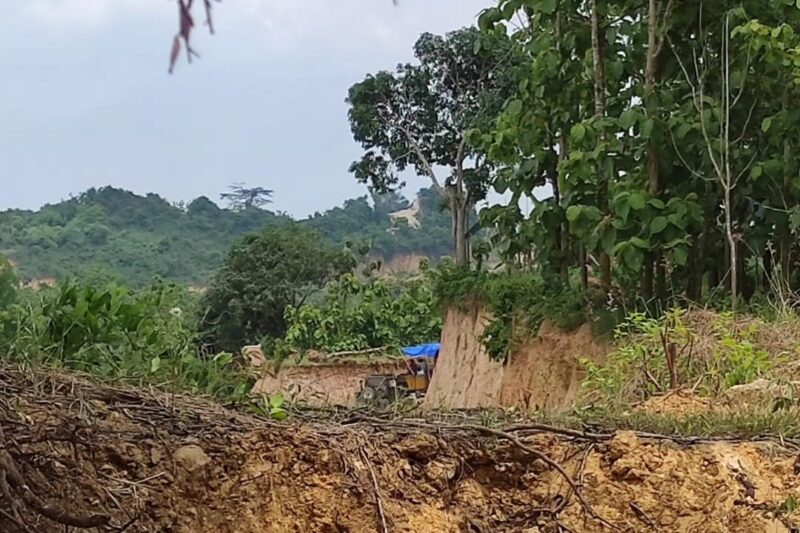 Foto : Lokasi Tambang elegal yang ada Di Blora
