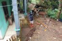 Foto salah satu Rumah warga yang mengalami Kerusakan 