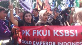 Foto : Ketika Unjuk rasa Berlangsung 