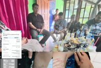 Foto : Ketika pelaku penganiayaan tahanan wanita rutan kebumen didampingi pegawai rutan Mendatangi keluarga korban untuk mengajak Damai serta meminta Berita Dihapus.27/12/2025