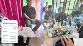 Foto : Ketika pelaku penganiayaan tahanan wanita rutan kebumen didampingi pegawai rutan Mendatangi keluarga korban untuk mengajak Damai serta meminta Berita Dihapus.27/12/2025