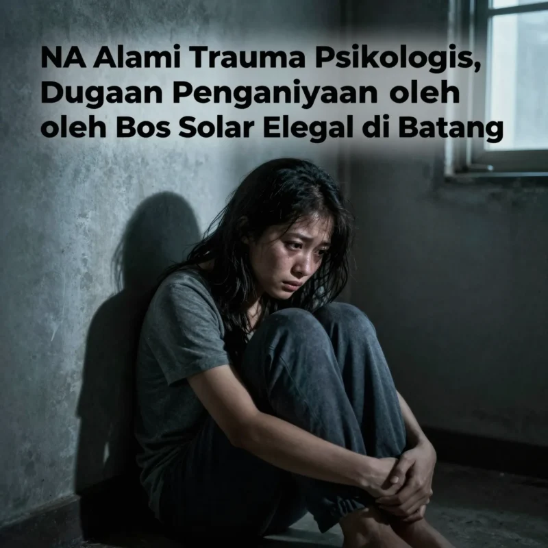 Gambar ilustrasi NA Alami Trauma Psikologis, Dugaan Penganiayaan oleh Bos Solar Elegal di Batang