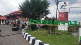 Foto penampakan SPBU Yang Diduga Bermain BBM Dengan Mafia