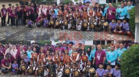 Foto : Penuh Keceriaan Siswa-siswi SDN1 Samirono kabupaten Semarang Dengan Siswa-siswi 