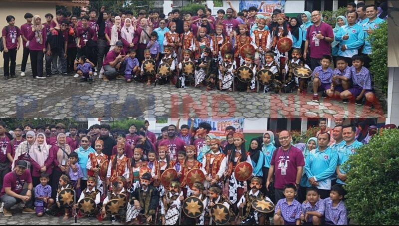 Foto : Penuh Keceriaan Siswa-siswi SDN1 Samirono kabupaten Semarang Dengan Siswa-siswi 