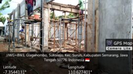 Foto Salah satu proyek progam ungulan kabupaten Semarang 