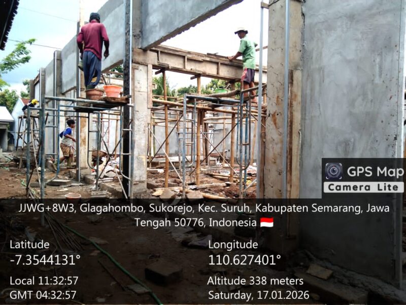 Foto Salah satu proyek progam ungulan kabupaten Semarang 