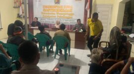 Foto : ketika mediasi kekeluargaan di Kantor Kepala Desa Sastrodirjan juga tidak menghasilkan kesepakatan. 22/01/2026