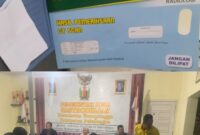 Foto ketika mediasi di kelurahan dan hasil pemeriksaan medis 