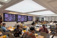 Foto : dalam Rapat Koordinasi Nasional yang digelar di Mabes Polri bersama Kementerian Pertanian, Perum Bulog, BPK, Asosiasi Pabrik Pakan Ternak, serta Himpunan Bank Milik Negara (Himbara).