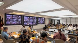 Foto : dalam Rapat Koordinasi Nasional yang digelar di Mabes Polri bersama Kementerian Pertanian, Perum Bulog, BPK, Asosiasi Pabrik Pakan Ternak, serta Himpunan Bank Milik Negara (Himbara).