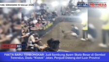 Foto ketika sabung ayam Berlangsung lali Dilanjutkan dengan judi Dadu di Gembol kecamatan Bawen kabupaten Semarang 
