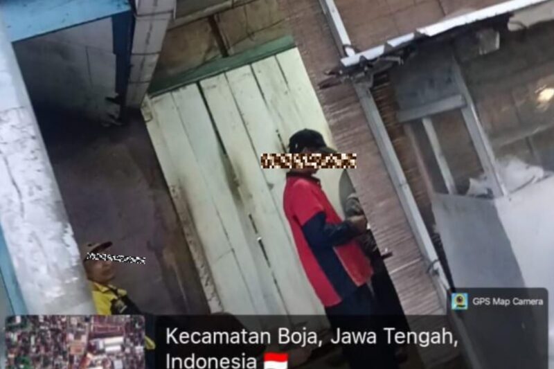 Foto : tempat yang di Duga Tempat Penjualan Togel