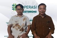 Foto : Kanan Niko Direktur BLN. Ketika Memberikan keterangan kepada Awak Media 14/03/2026